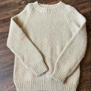 Vintage 70s chunky handmade sweater